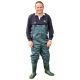 Shakespeare Sigma Nylon PVC Chest Wader Cleated Sole vel. 10/44