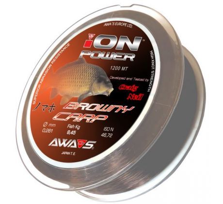 AWA-S ION Power Browny Carp 1200m