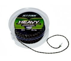 Jet Fish Olovněná šňůrka Heavy green camouflage 45lb (20,4 kg) 10m