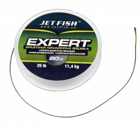 Jet Fish Návazcová šňůrka Expert 25lb 20m