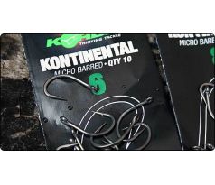 Korda háčky Kontinental Hooks 10ks