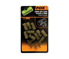 Fox insertní vložky do olov Edges Drop Off Lead Plug and Pins 10ks