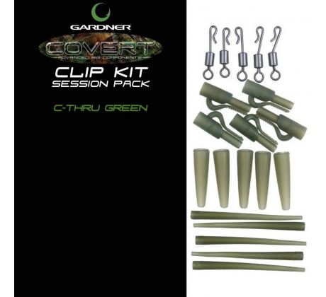 Gardner Systémek Covert Clip Kit C-Thru 5ks