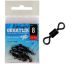 Giants Fishing Pevnostní obratlík Long Body Rolling Swivel no.8/10ks