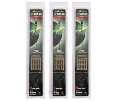 Korda návazce DF Rigs N Trap 30lb Wide Gape 1ks