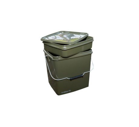 Trakker Plastový box – Olive Square Container 13L
