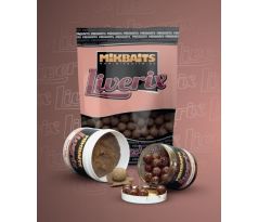 Mikbaits Boilie Liverix Královská patentka 2x2,5kg + Booster 250ml Zdarma