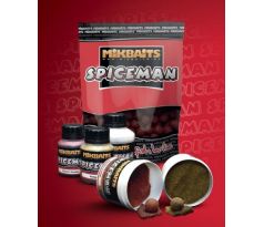 Mikbaits Boilie Spiceman Pikantní švestka 10kg + Booster 250ml Zdarma