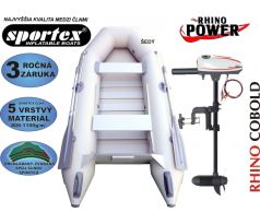 SPORTEX AKCE - Shelf 270/290 + Elektromotor Rhino Cobold