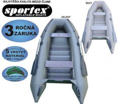 SPORTEX nafukovací čluny SHELF 310 - lamelová podlaha