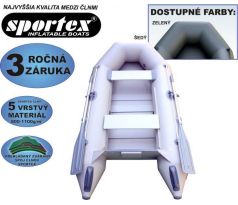 SPORTEX nafukovací čluny SHELF 250 - lamelová podlaha