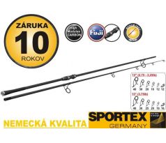 Kaprový prut SPORTEX D.N.A Carp dvoudílný