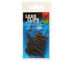 Giants Fishing Závěs na zátěžku Lead clips with pin Green/10pc