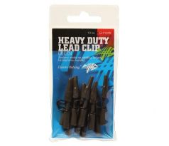 Giants Fishing Boční závěs kovový Heavy Duty Lead Clip Green, 10ks