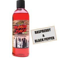 Tekutý posilovač Crafty Catcher Munga Juice 500ml Raspberry & Black Pepper/Malina & Černé koření