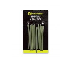 RidgeMonkey Smršťovací hadička RM-Tec Shrink Tube Weed Green 10ks 