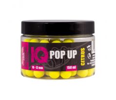 LK Baits IQ Method Feeder Pop Up Fluoro Boilies 10-12mm,150 ml Citrus