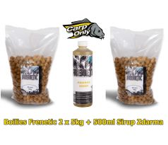 Carp Only Frenetic A.L.T. Boilies PINEAPPLE 2 x 5kg + Sirup PINEAPPLE 500ml