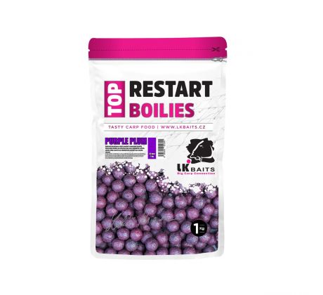 LK Baits Top ReStart Boilies - Purple Plum