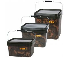 Fox plastové kbelíky Camo Square Buckets 10ltr.
