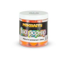 Mikbaits Plovoucí fluo boilie 250ml - Půlnoční pomeranč