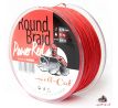 Hell-Cat Splétaná šňůra Round Braid Power Red 0,80mm, 100kg, 200m