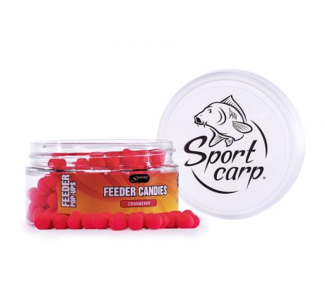 Sportcarp plovoucí nástrahy Feeder Candies 8mm 75ml - Cranberry (brusinka)