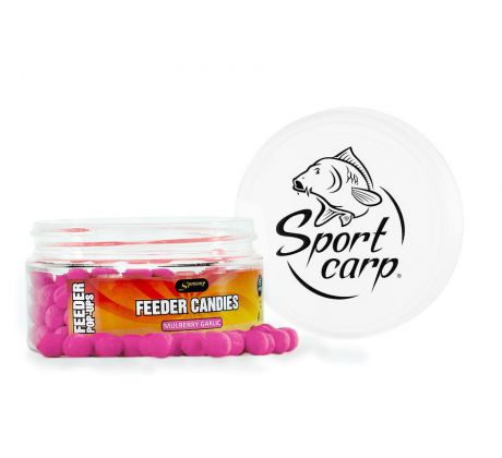 Sportcarp plovoucí nástrahy Feeder Candies 8mm 75ml - Mulberry Garlic (moruše-česnek)