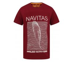 Navitas Tričko Joy Tee Burgundy