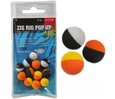 Giants fishing Pěnové plovoucí boilie Zig Rig Pop-Up mix colour 10mm,12ks