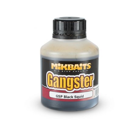 Mikbaits Gangster booster 250ml - GSP Black Squid