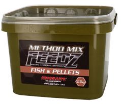 STARBAITS Method Mix Feedz Fish & Pellets 1,7kg