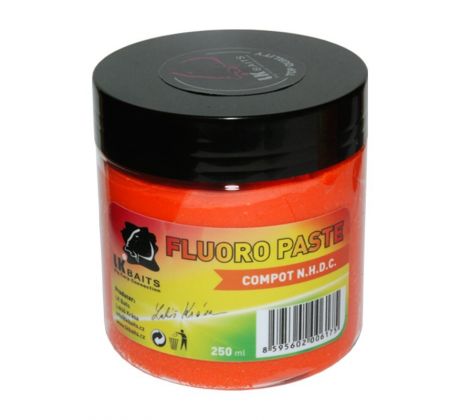 LK Baits FLUORO Paste 250ml WILD STRAWBERRY - VÝPRODEJ !!!