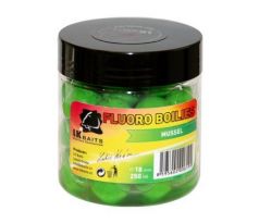 LK Baits Fluoro Boilies 250ml - Mussel