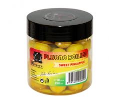 LK Baits Fluoro Boilies 250ml - Sweet Pineapple