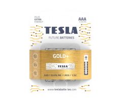 TESLA AAA GOLD+ Alkaline 4ks blistr LR03