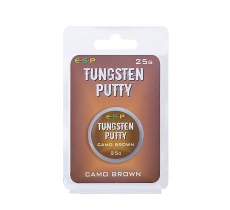 ESP plastické olovo Tungsten Putty Camo Brown 25g