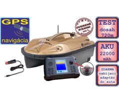 Zavážecí loďka Prisma 7G se sonarem a GPS-SET