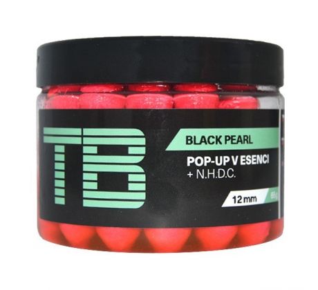 TB Baits Plovoucí Boilie Pop-Up Pink Black Pearl + NHDC 65 g