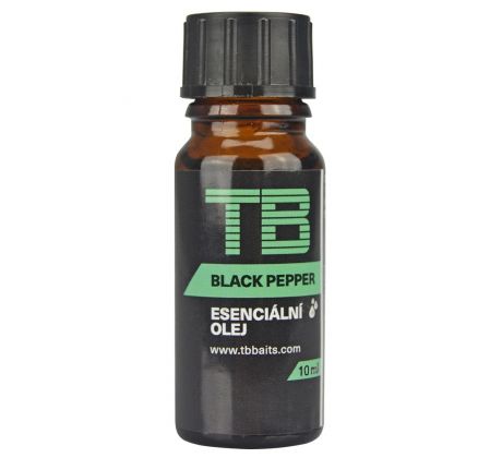 TB Baits Esenciální Olej Black Pepper 10 ml
