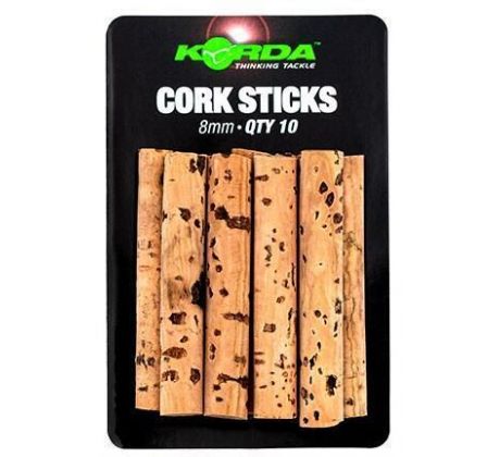 Korda korkové tyčinky Cork Sticks 8 mm