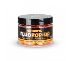 Mikbaits Plovoucí fluo boilie 150ml - Půlnoční pomeranč