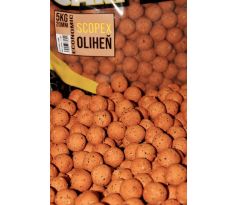 Black Carp ECONOMIC Boilies SCOPEX - OLIHEŇ 5kg 20mm