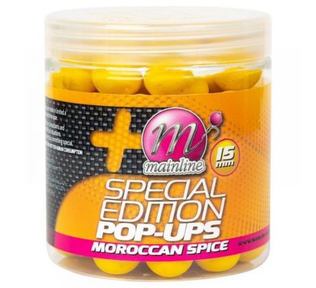 Mainline plovoucí boilies Limited Edition Moroccan Spice Yellow