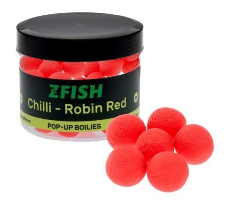 Zfish Plovoucí Boilies Pop Up 16mm/60g Chilli Robin Red