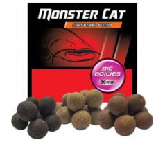 Tandem Baits Monster Cat Big boilies 250gr 30mm BLACK HALIBUT - VÝPRODEJ !!!
