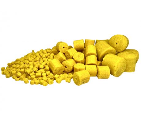 LK Baits Kukuřičné Pelety Corn Pellets 1kg - VÝPRODEJ !!!