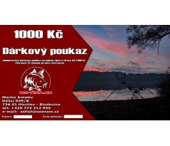 Dárkový poukaz AS-FISH.CZ - 1000