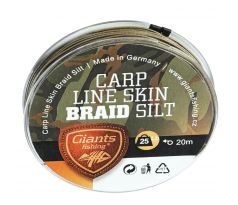 Giants fishing Svlékací šnůra Carp Line Skin Braid  20m 25Lb Silt