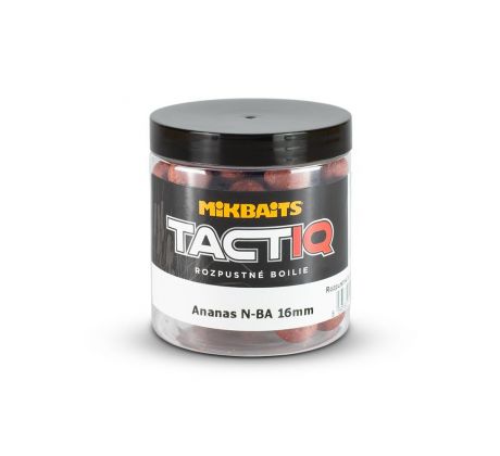 Mikbaits TactiQ rozpustné boilie 250ml - Ananas N-BA